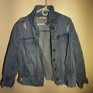 Style & Co Light Blue Denim Jacket